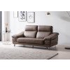 다우닝 레아 3인 전체 천연가죽 소파 (색상:초코)