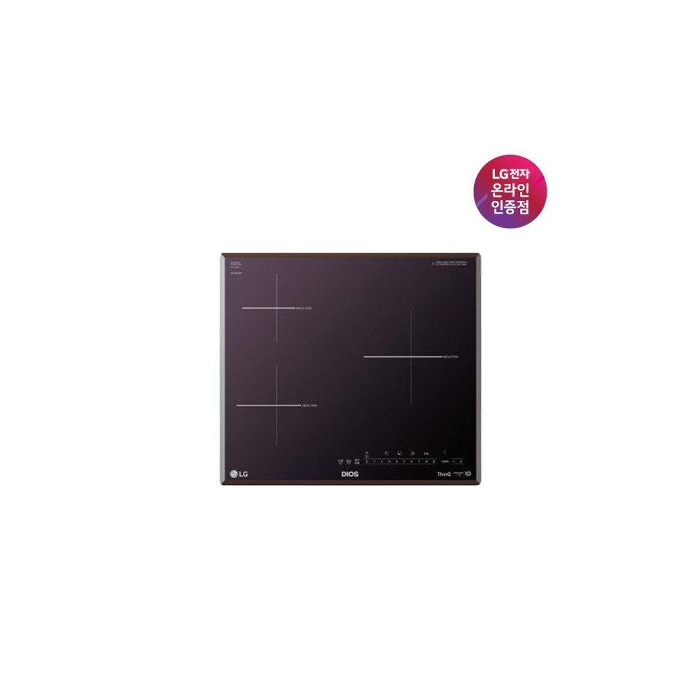 [LG전자] DIOS(디오스) 전기레인지 인덕션 3구 프리스탠딩 [블랙/BEI3MQO]