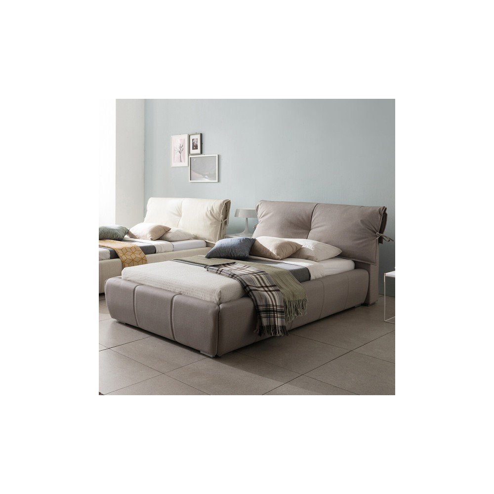 아씨방가구 호텔식 가죽 침대 슈퍼싱글/퀸 (매트리스포함)