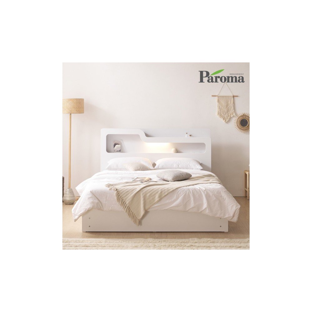 파로마가구 에단 LED 서랍형 킹사이즈 침대 K