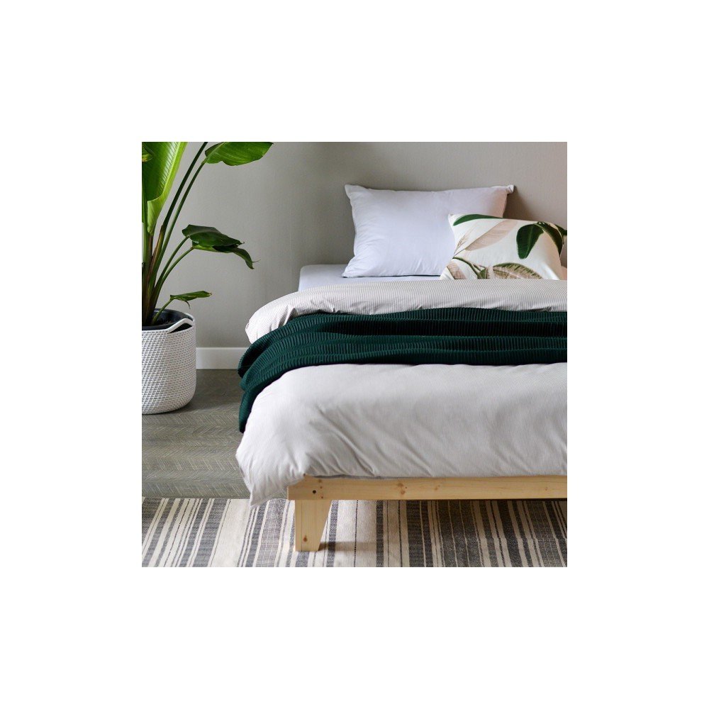 아씨방 원목마루 평상형침대 프레임SS