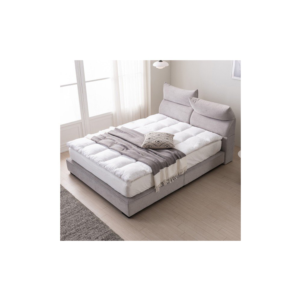 아씨방가구 이지클린 호텔 패브릭 침대 프레임 SS/Q 매트리스 선택