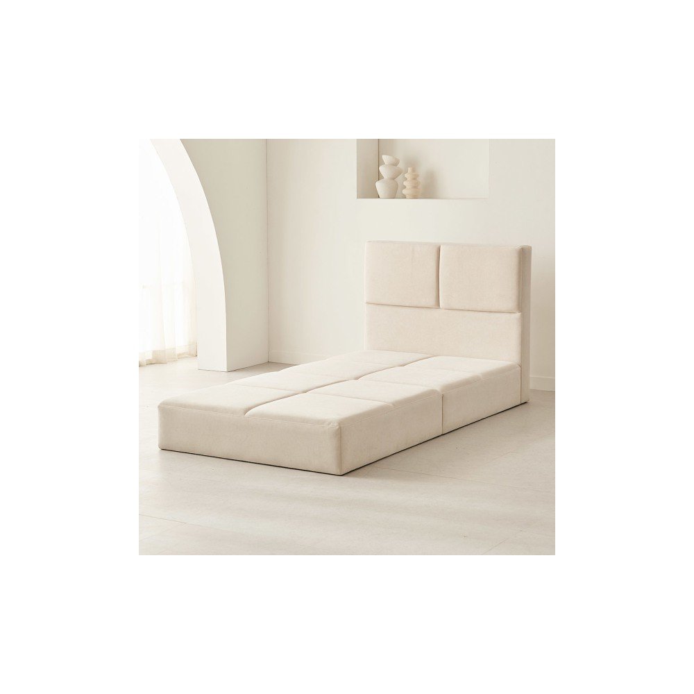 아씨방가구 이지클린 호텔 패브릭 침대 프레임 SS/Q 매트리스 선택