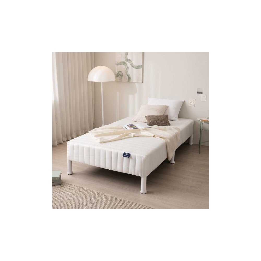 상일리베가구 루카 1인용 원룸 미니 매트리스 좁은방 일체형 싱글 슈퍼싱글 침대 (S/SS)