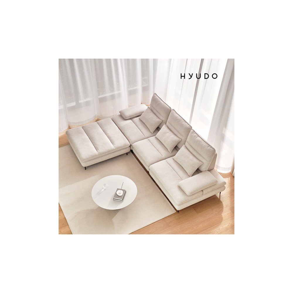 휴도 여유의 동백 4인 정품 조야 스윙 패브릭 소파