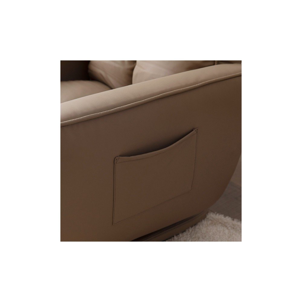 /BEST거실가구/ 파로마 페더 가죽 리클라이너 회전형 좌식 1인소파 / 이동 수납장 선반장 모음