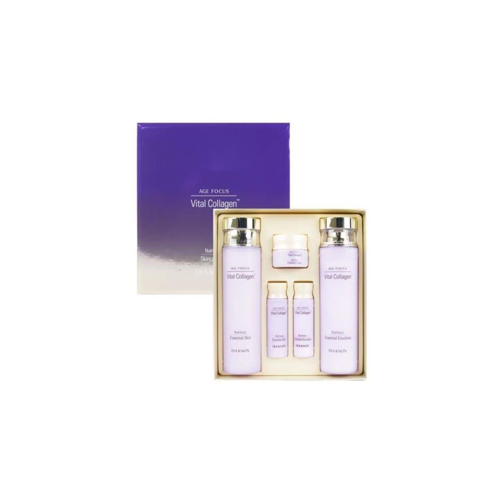 이자녹스 에이지 포커스 바이탈 콜라겐 2종/콜라겐화장품/화장품/여성화장품/화장품세트/화장품선물/선물용