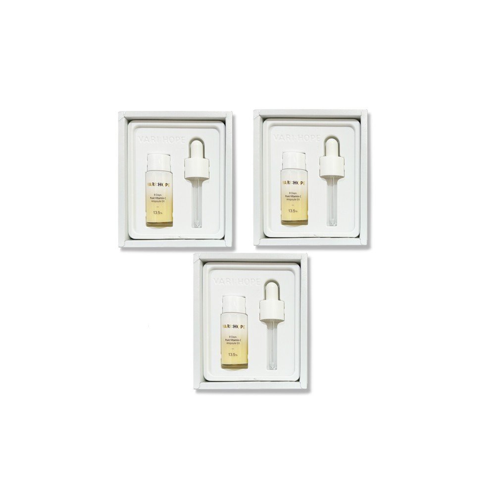 베리홉 미백 앰플 15gx3병 8일 순수 비타민C 에잇 데이즈 퓨어 비타민C