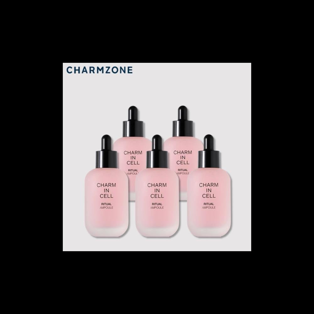 참존 참인셀 리추얼 앰플 50ml 5개 /콜라겐 캡슐이 함유/ 탄력 솔루션 앰플