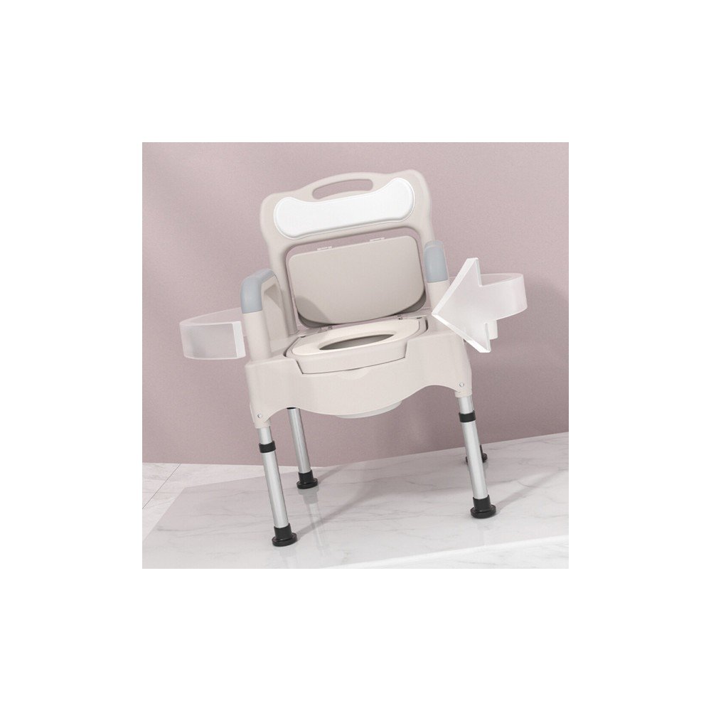 이동식 좌변기 환자용 변기 노인 휴대용 변기의자 임산부 목욕의자 어르신 장애인 간이 화장실 YQ