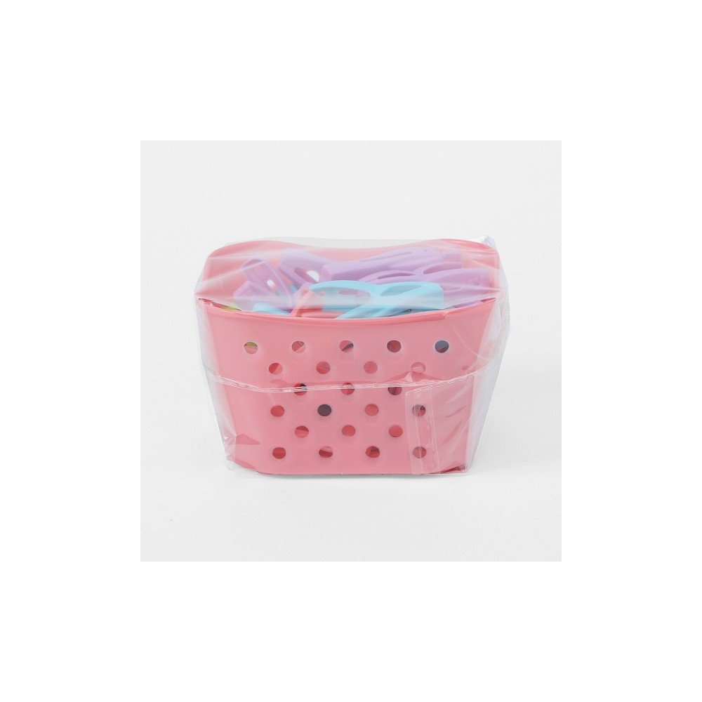 바스켓 빨래집게 30p세트(핑크)