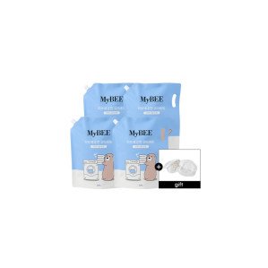 마이비 피부에순한 유아세제 리필(2.1L) 4팩 프레시올리브 +허니콤수유패드 6매증정