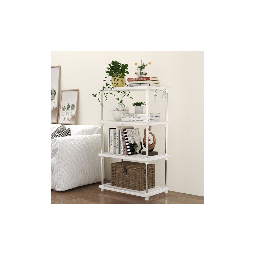 거실 주방 욕실 틈새 수납장 수납 선반 철재 수납함