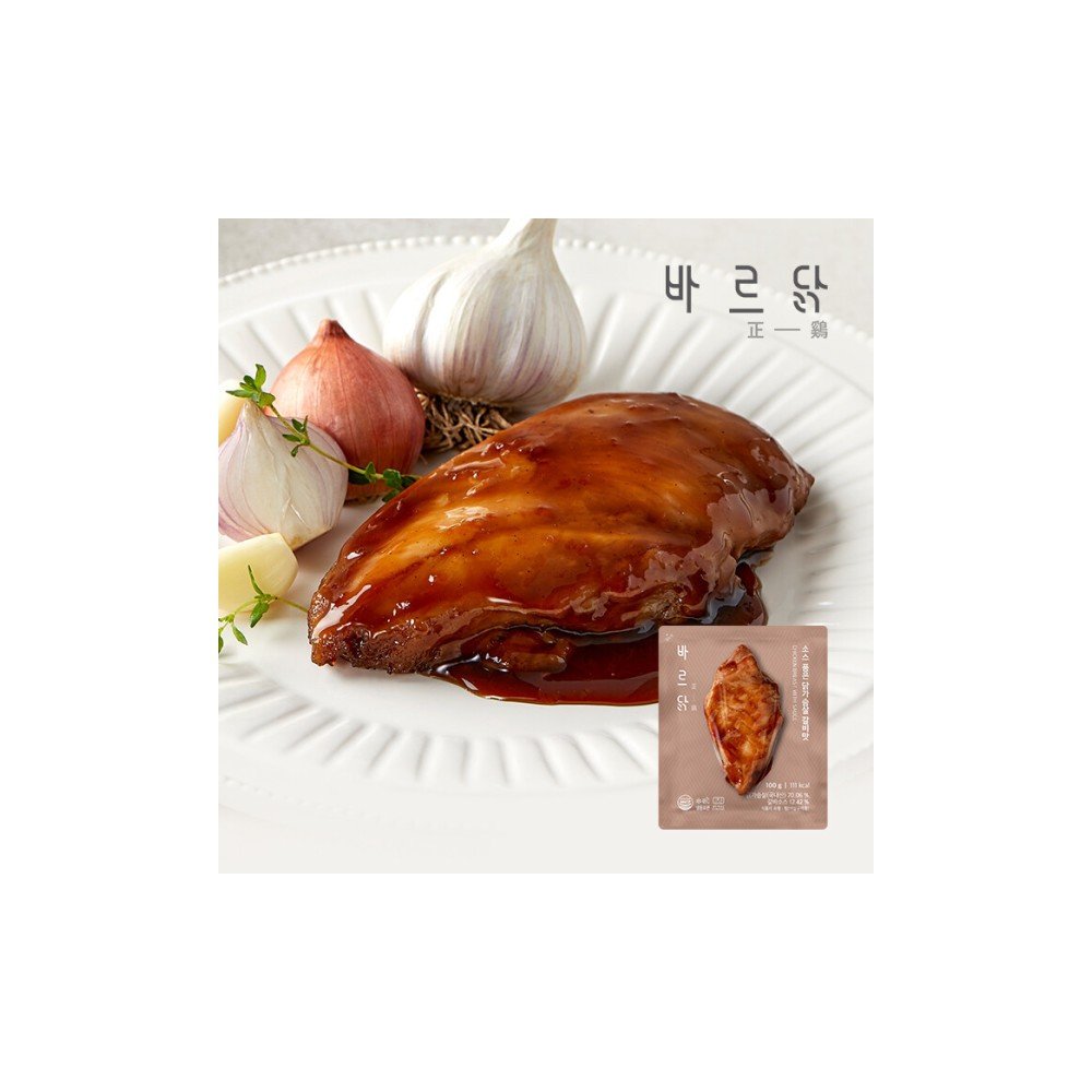 바르닭 소스품은 닭가슴살 10종 혼합 20팩