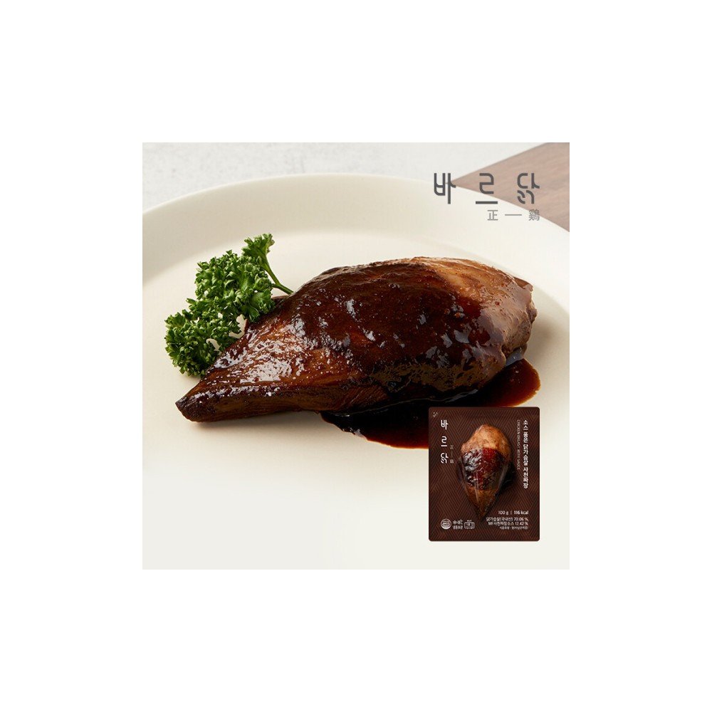 바르닭 소스품은 닭가슴살 10종 혼합 20팩